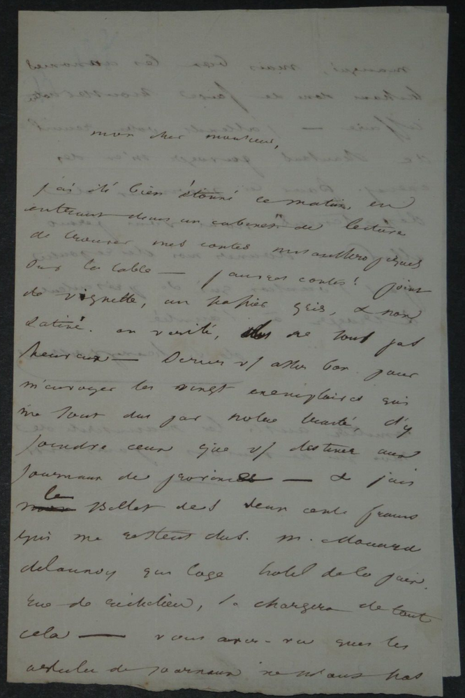 Samuel-Henry Berthoud - Autographed Letter Signed to Charles Lemesle
