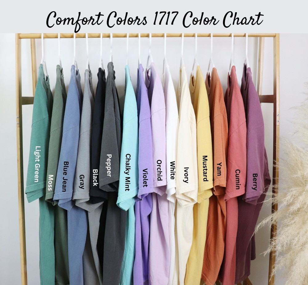 Comfort Colors Unisex Short Sleeves Ringspun Garment Dyed T-Shirt, Blank Wear