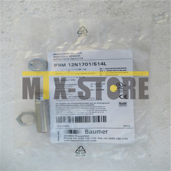 1PC New Baumer IFRM 12N1701/S14L Sensor&Proximity Switch
