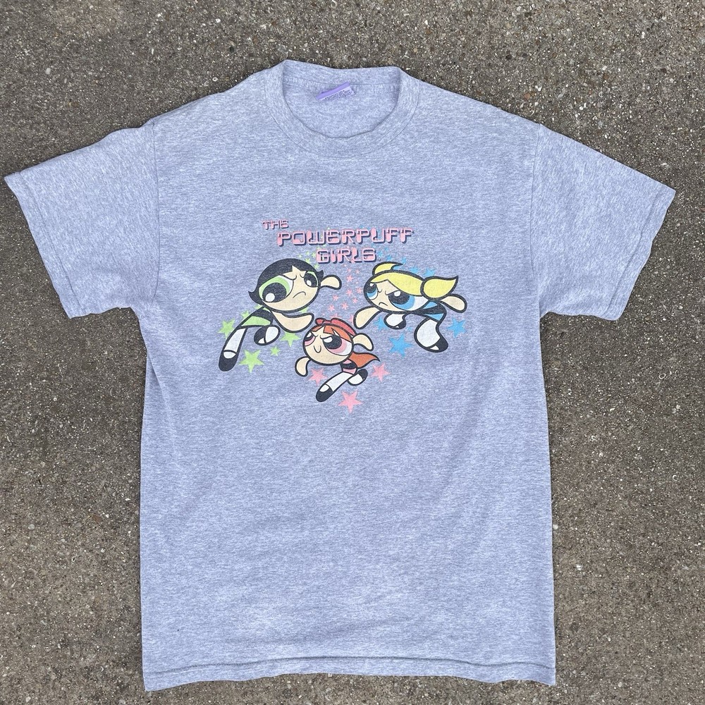 VINTAGE Powerpuff Girls Shirt Adult Large Cartoon Network 2000 y2k