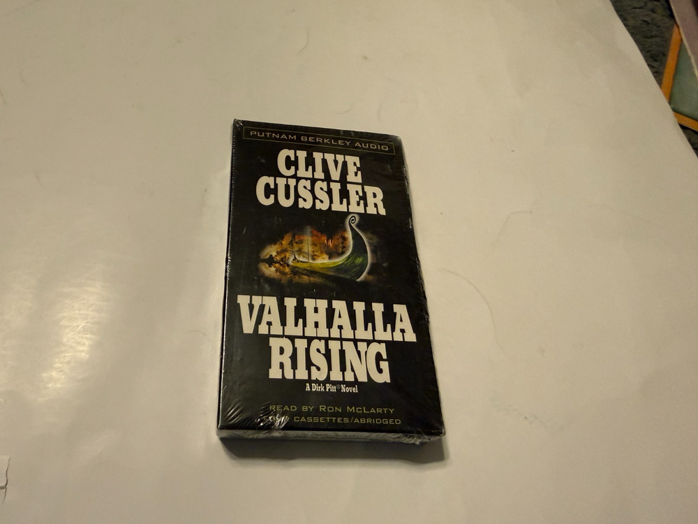 Valhalla Rising Dirk Pitt by Clive Cussler Novel Audio Book on Cassette Abridged