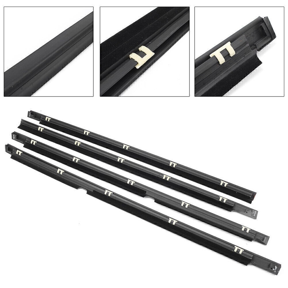 Weatherstrip Moulding Seal Belt Outside Window Trim For Montero Pajero V43 V45