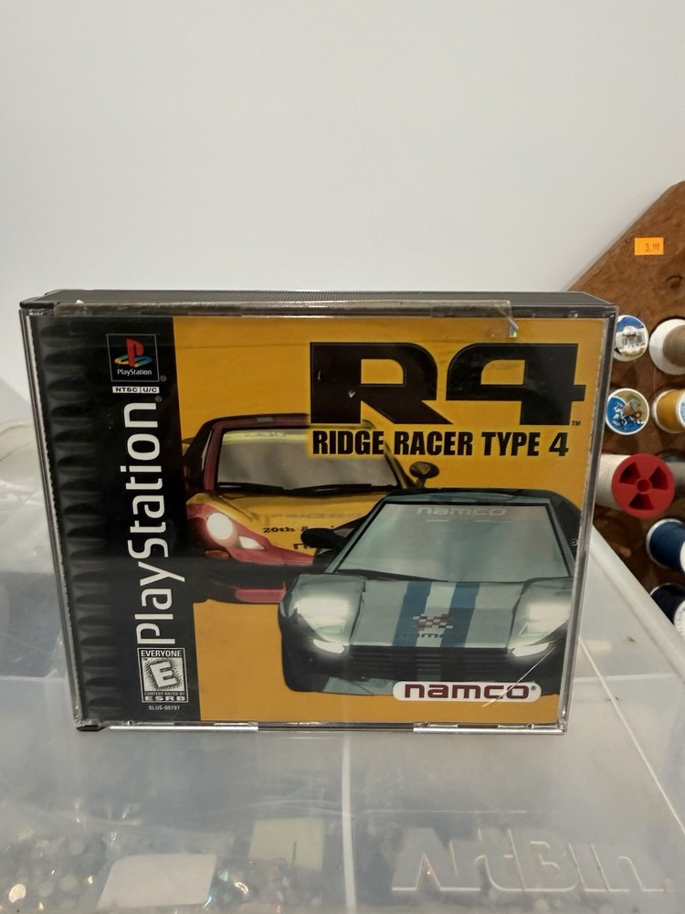 Namco R4: Ridge Racer Type 4 (PS1) NTSC-U/C E-Everyone Multiplayer