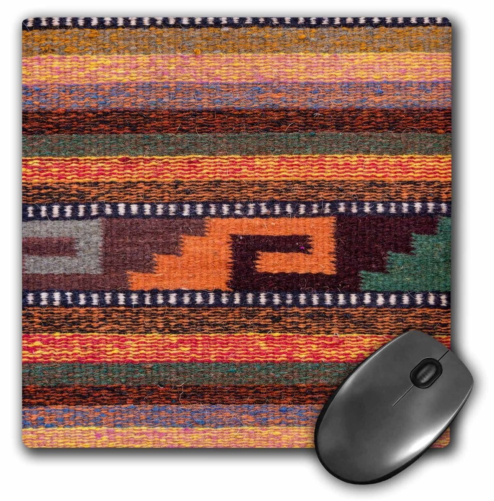 3dRose Mexico, San Miguel de Allende. Rug patterns. MousePad