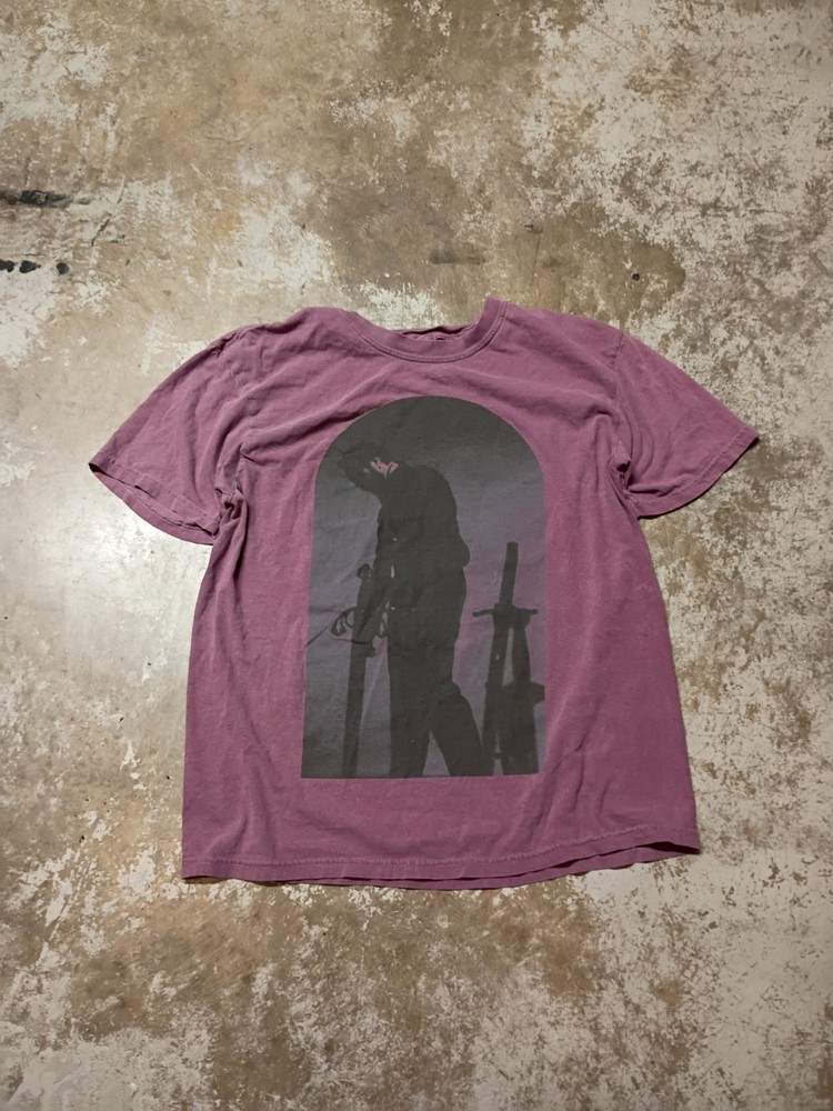 Posty Co Post Malone Hollywoods Bleeding Shirt Mens Large Purple Tour Shirt