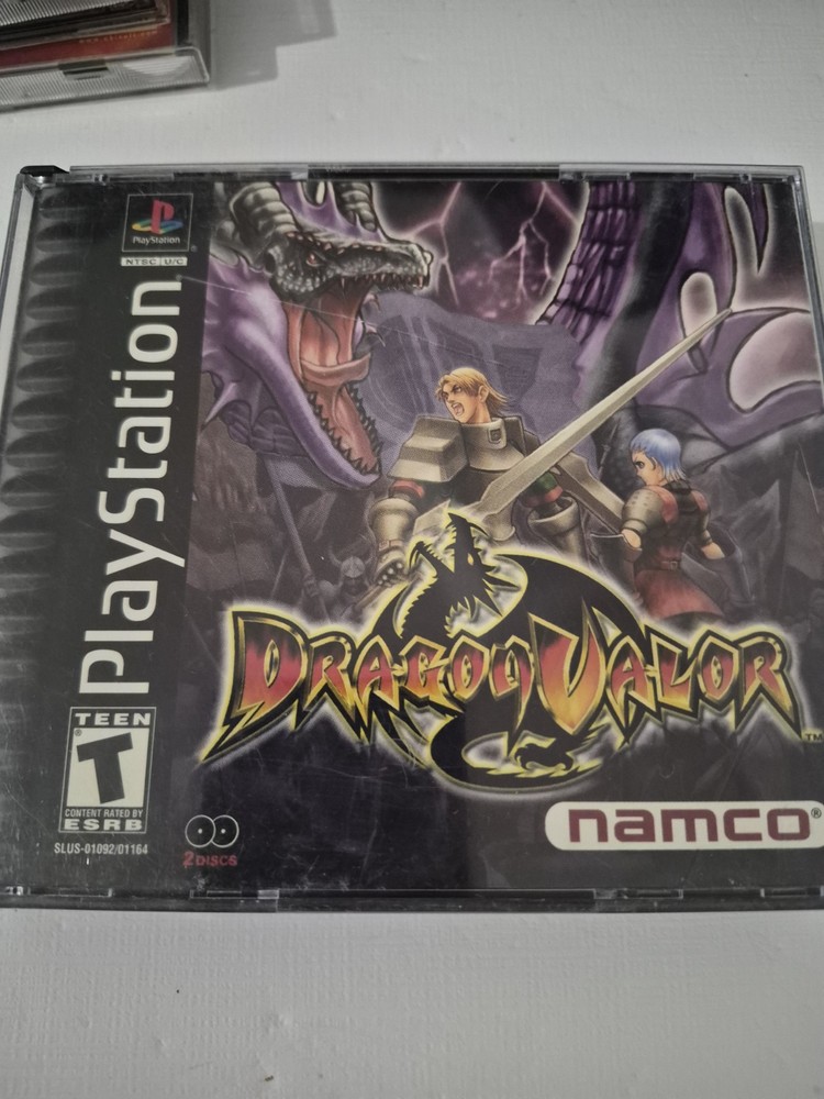 Dragon Valor PS1 PlayStation 1 + Reg Complete