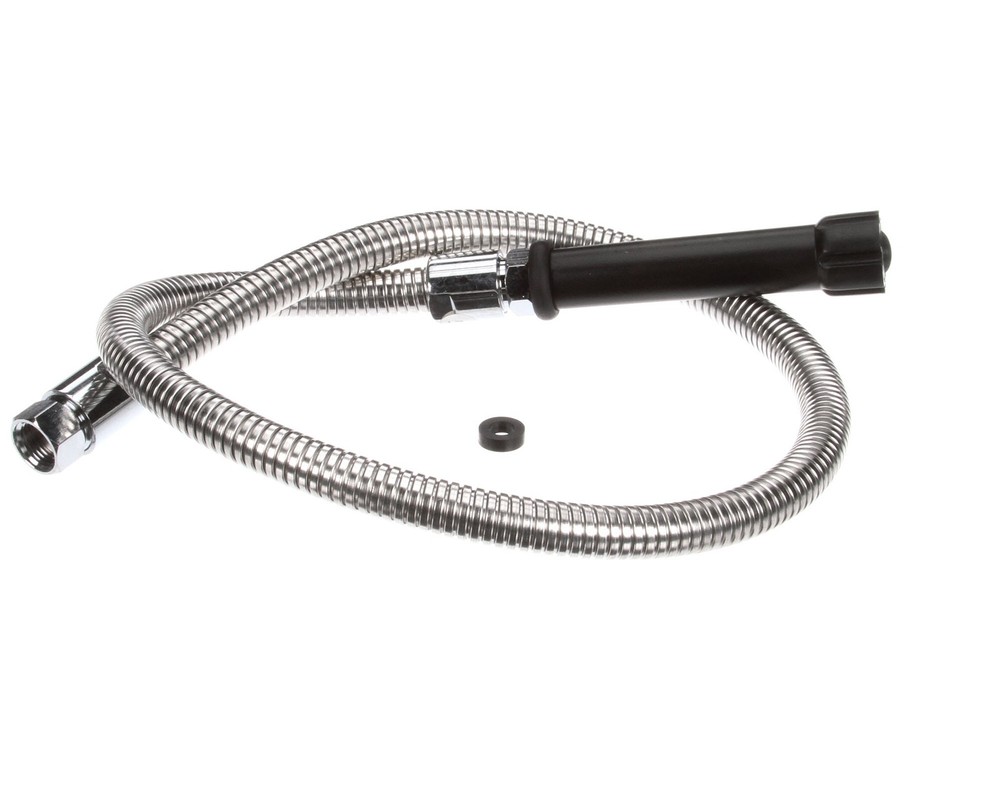 T&S Brass Hose, 44 Flex Stainless Steel, Black Handle 5HSE44 - Genuine OEM