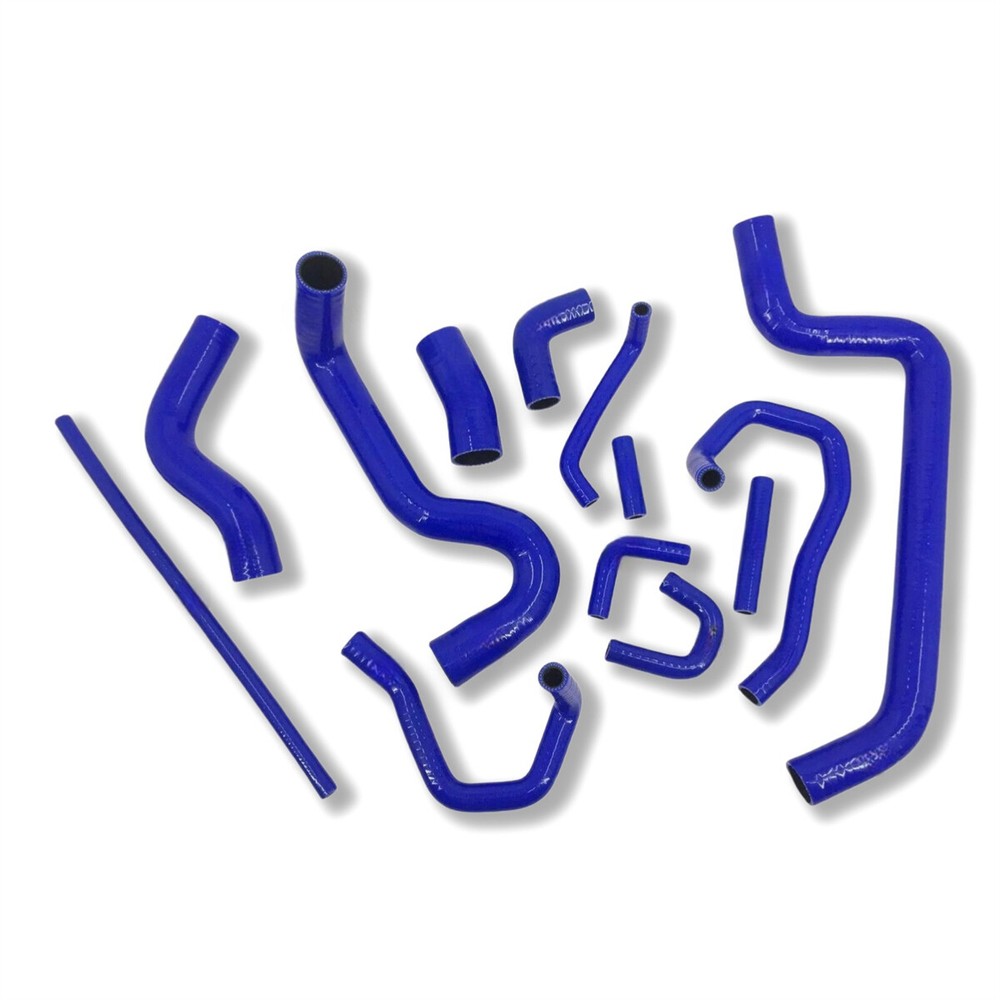 Blue Silicone Radiator Hose Fit 1989-1992 Ford Ranger 2.3 4 Cylinder Heater Pipe
