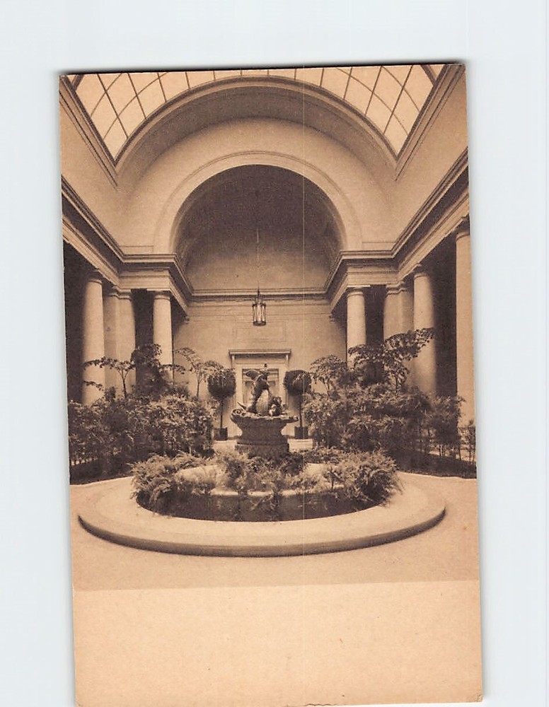 Postcard West Garden Court National Gallery of Art Washington DC USA
