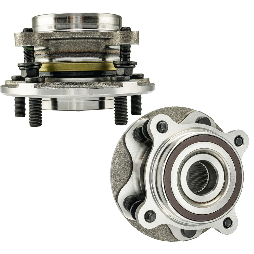 Pair 2 Front Wheel Hub Bearings for 2007-2018 Toyota Tundra 2008-2018 Sequoia V8