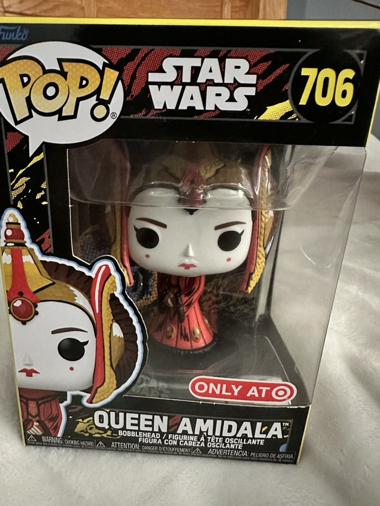 Funko Pop Star Wars 706 Queen Amidala Target Exclusive