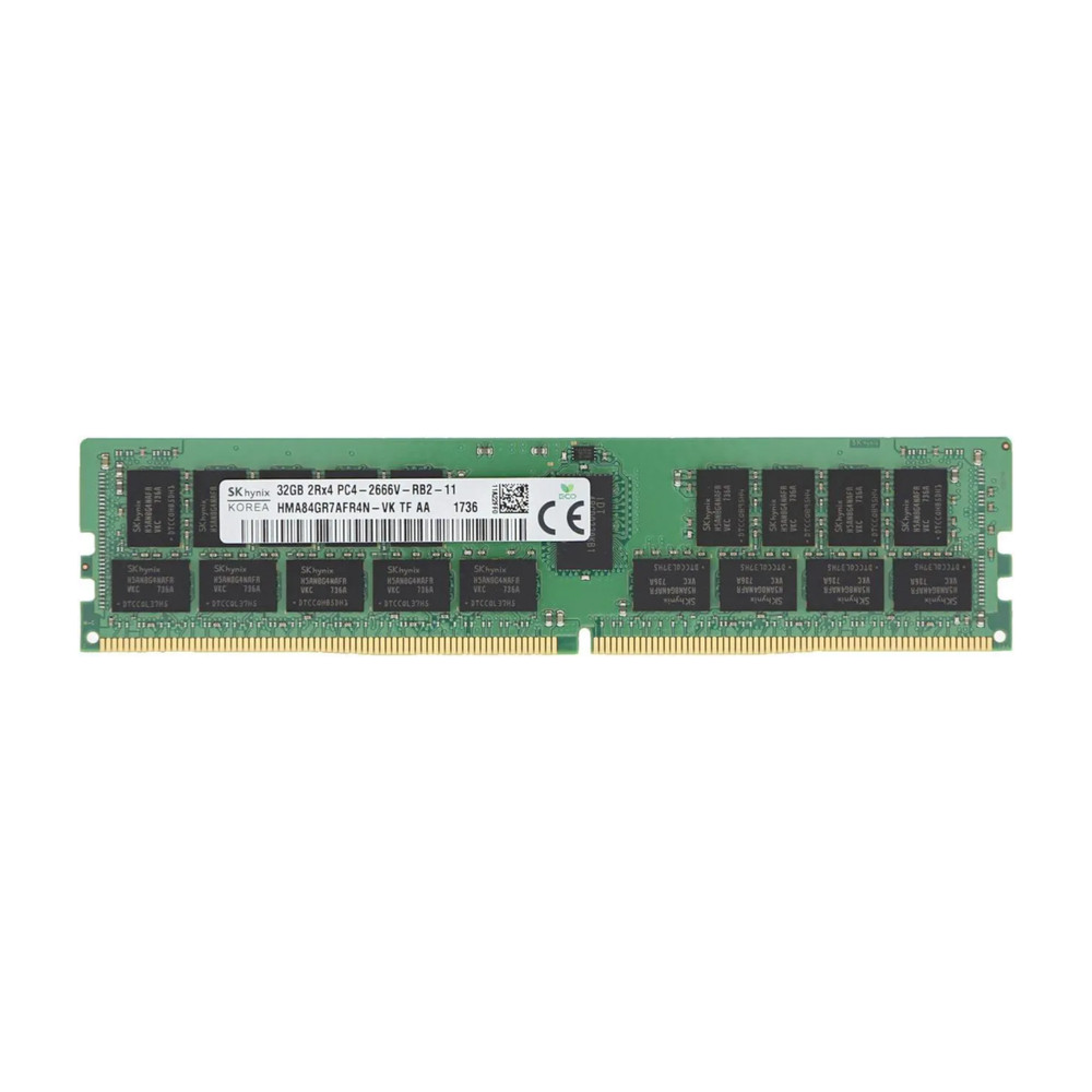 SK Hynix HMA84GR7AFR4N-VK DDR4 SDRAM 32GB (1x32GB) RDIMM Server Memory 2666MHz
