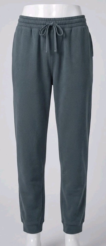 H&M Men's Gray Jogger Pants Regular Fit M Drawstring Waist Pockets (260501-07)