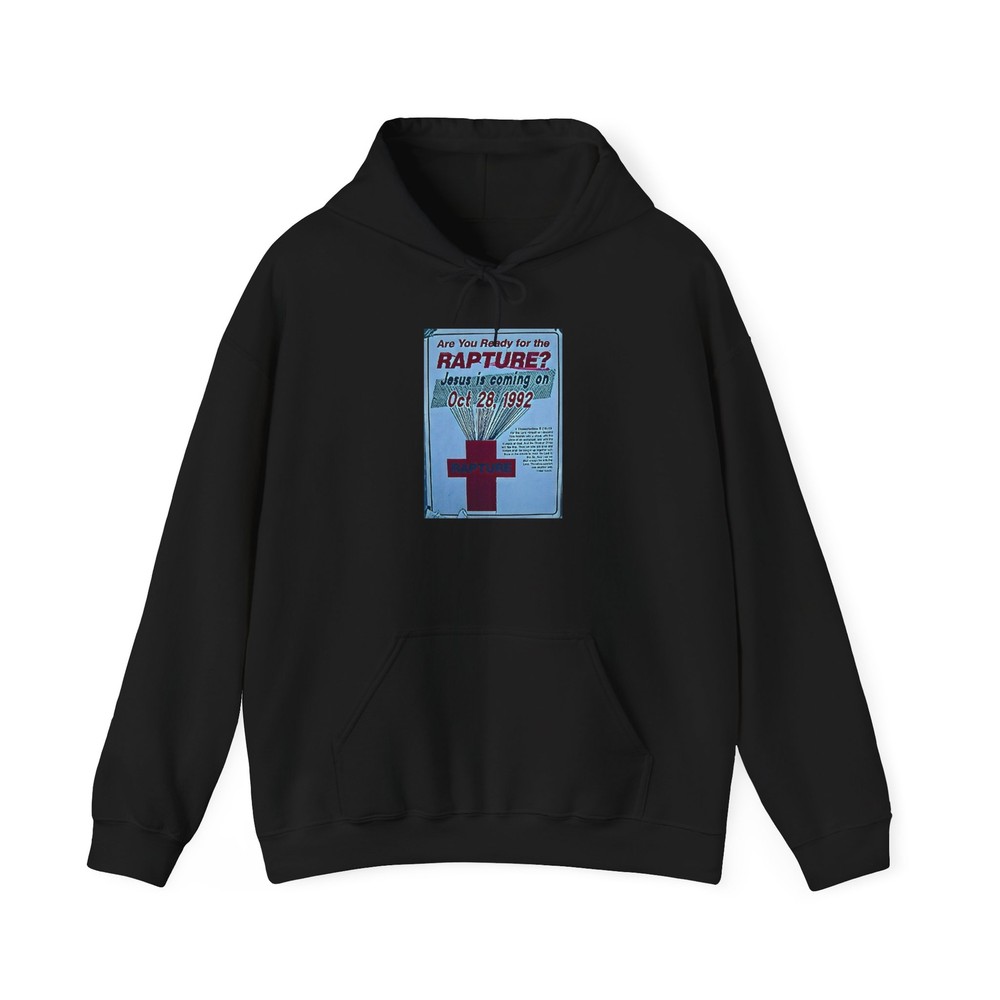 Are You Ready For The Rapture Graphic Print Unisex Heavy Blend Hooded Sweatshirt