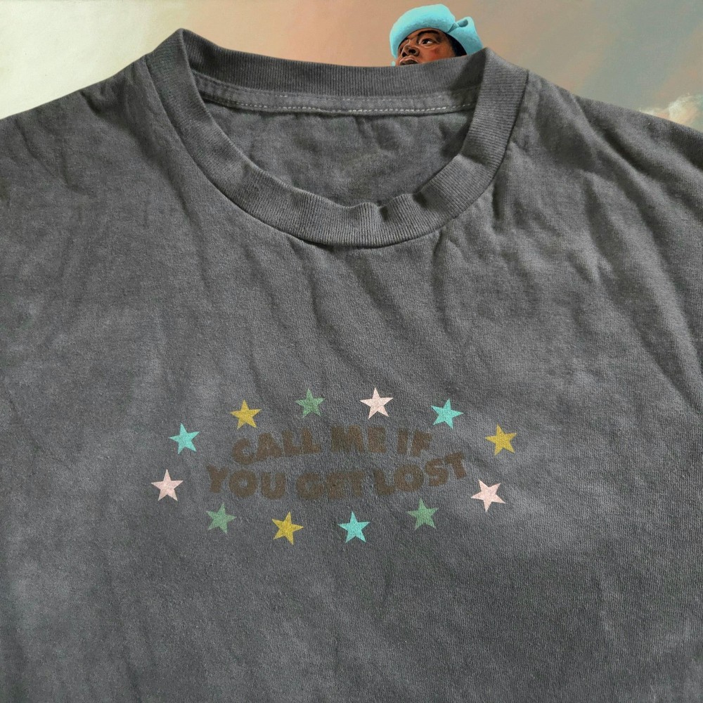 Gray Tyler The Creator 2021 Call Me If You Get Lost album t-Shirt - Men's Medium