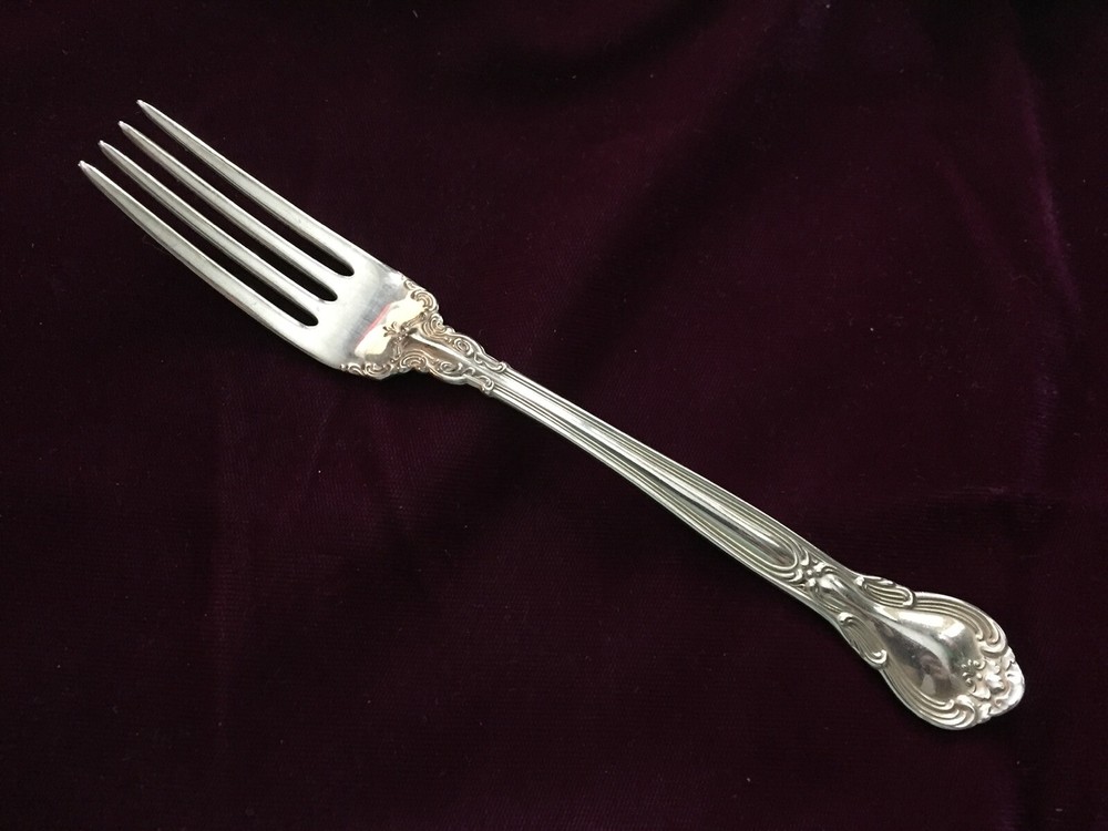Gorham Sterling Flatware, Chantilly, Place Dinner Fork, 7 1/2 inches