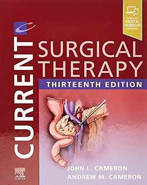 Current Surgical Therapy Hardcover by Cameron MD PhD FACS Andrew M in Good Condition