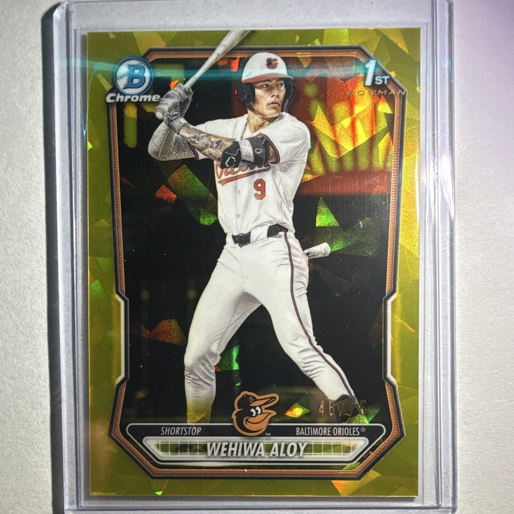 2026 Bowman Sapphire 1st Bowman Wehiwa Aloy Orioles Prospects /75