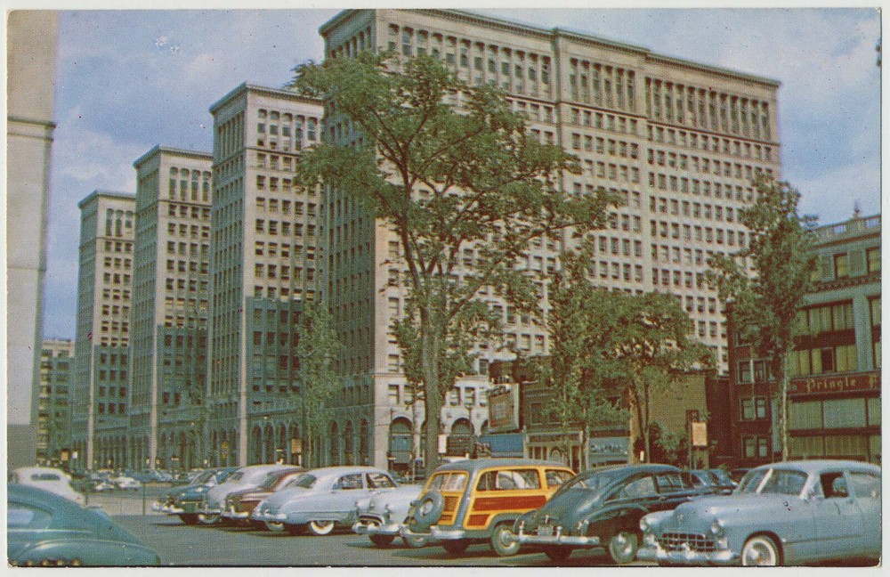 General Motors Building, West Grand Boulevard, Detroit, Michigan