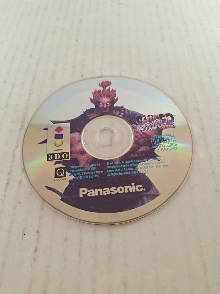 3do Super Street Fighter II Turbo (1994) DISC ONLY - TESTED