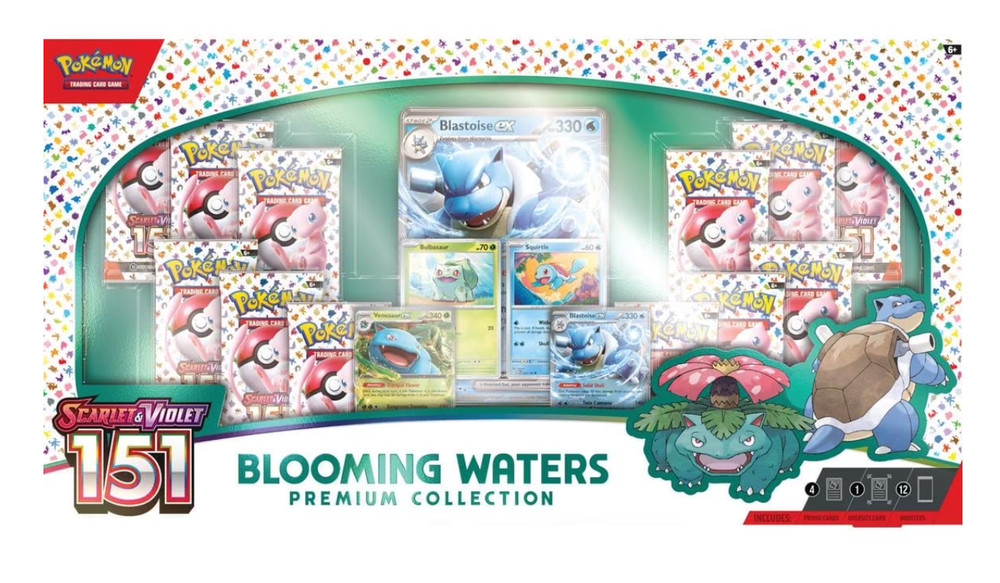 Pokemon 151 Blooming Waters Premium Collection SEALED