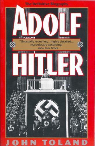 Adolf Hitler : The Definitive Biography by John Toland (1991, Trade Paperback)