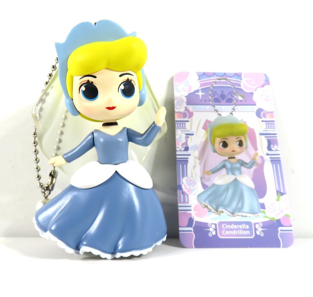 Miniso Disney Princess Bag Charm Mini Figure Cinderella NEW