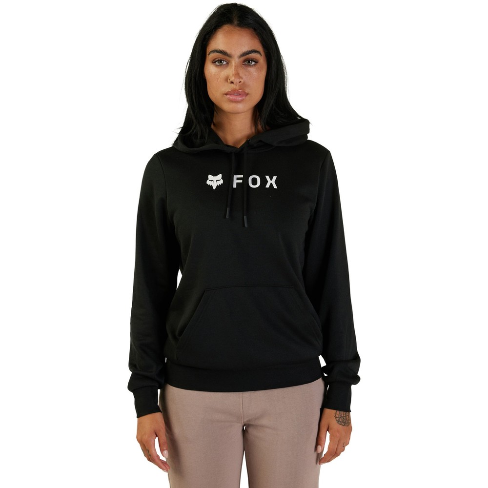 Fox Racing Womens Absolute Fleece Pullover Hoodie Lightweight Comfort BlackAuthorized Fox Racing Dealer