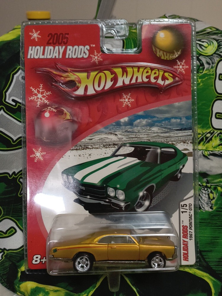 2005 Vintage Hot🔥Wheels/ Holiday Rods ( 1/5 '67 Pontiac GTO Satin Gold...RR