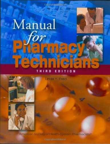 ASHP MANUAL FOR PHARMACY - Paperback, by American Society of - Acceptable n