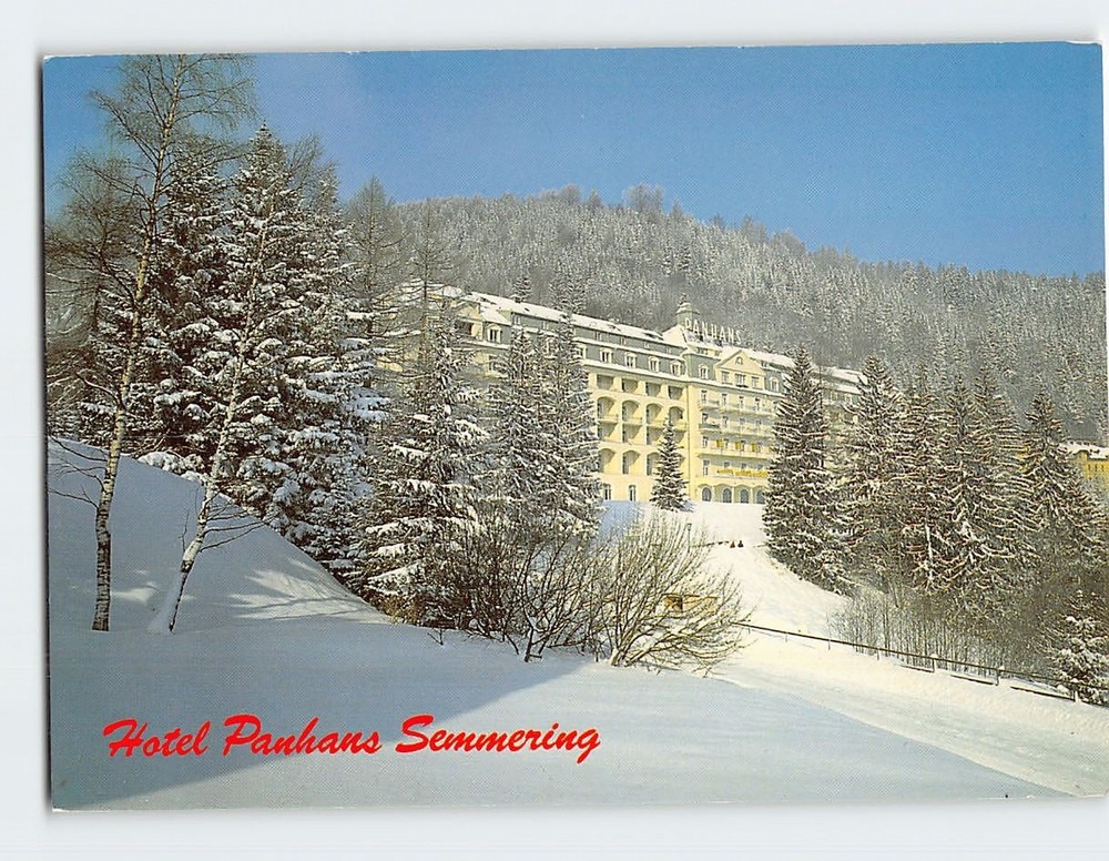 Postcard Grand Hotel Panhans in Semmering Austria