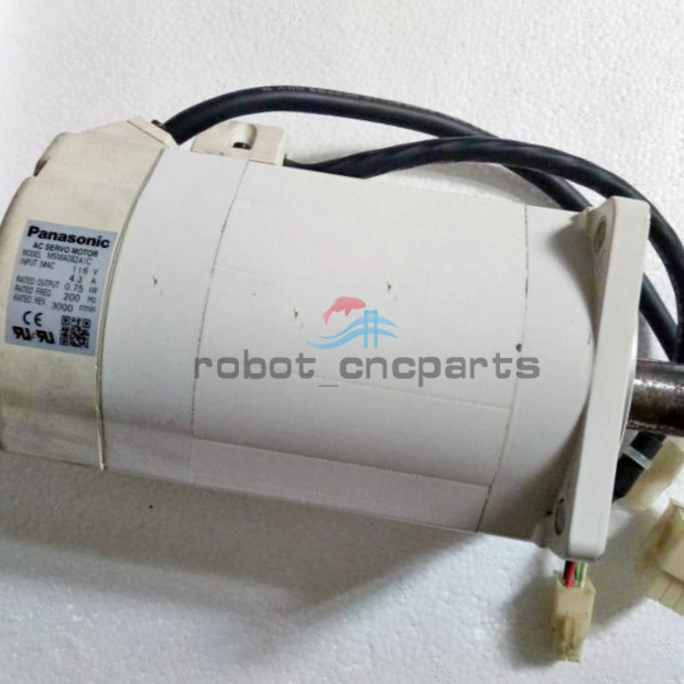 one Used Panasonic MSMA082A1C servo motor