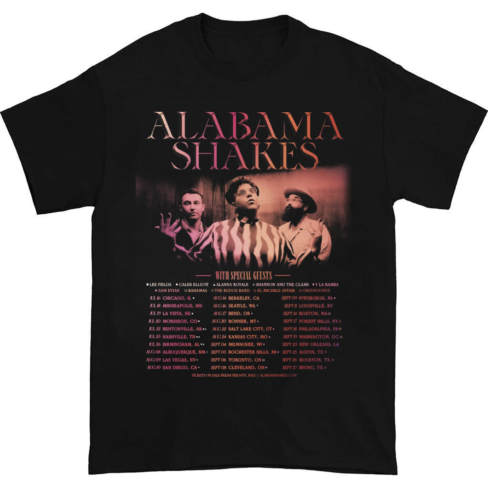 Alabama Shakes Tour Gift For Fan Full Size S to 5XL T-shirt QA892
