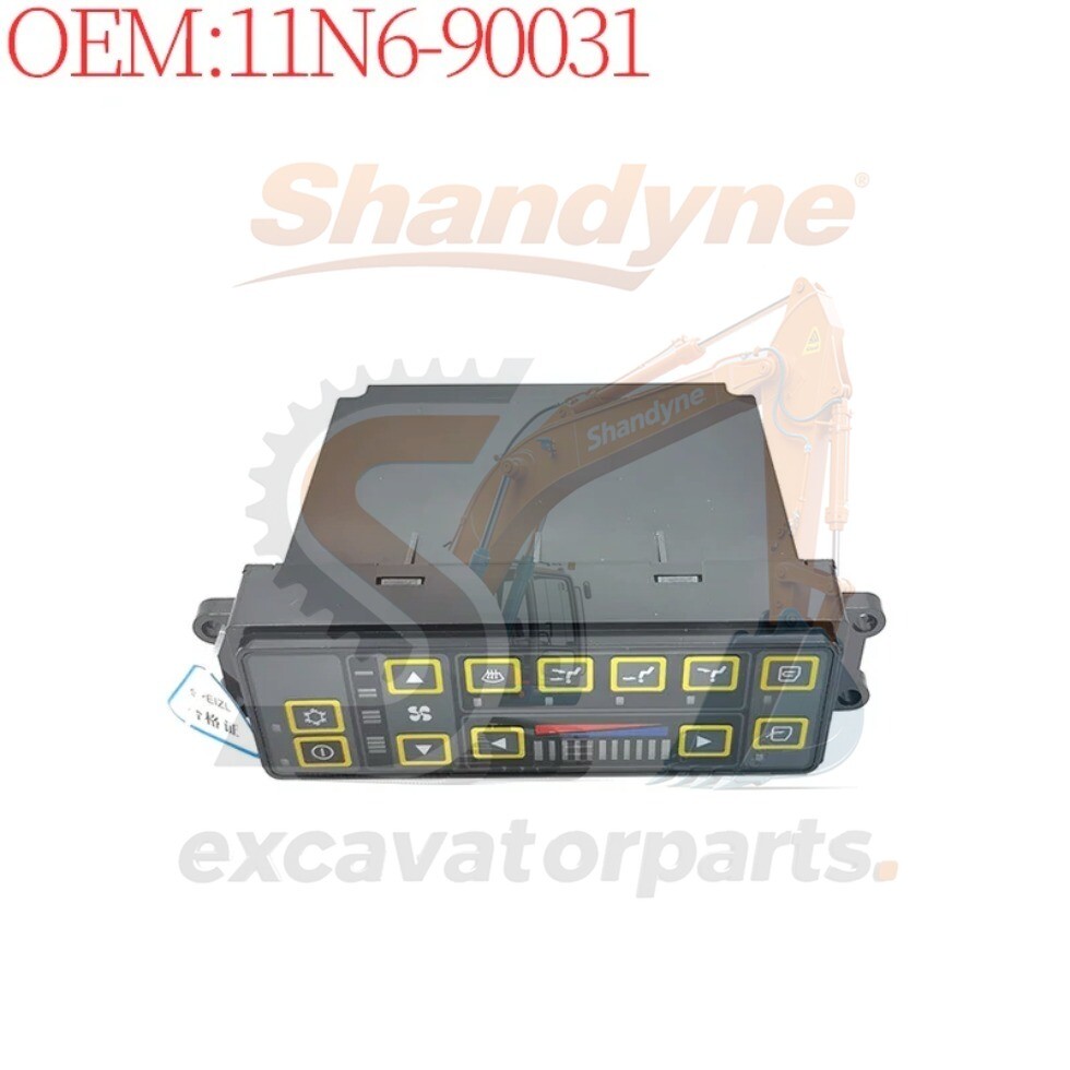 11N6-90031 11N690031 Air Conditioning Control Panel for Hyundai R225-7 R210LC-7