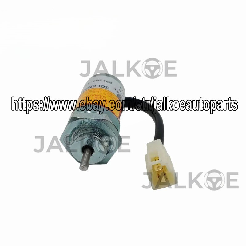 Shut off Solenoid 897209-1152 For Hitachi MV2-40 EX4U EX40U EX55 EX58 ZX40U
