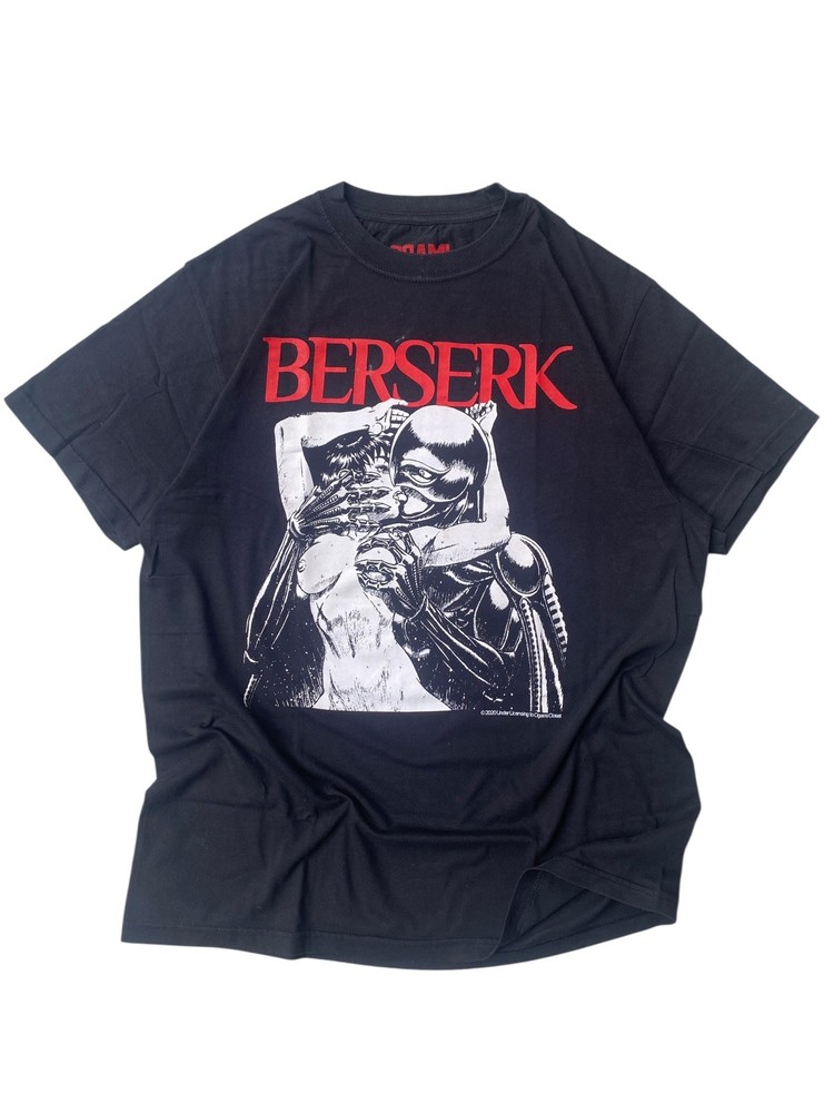 Limited Berserk Oogami Bootleg T Shirt XL Double Sided Anime Rare Black