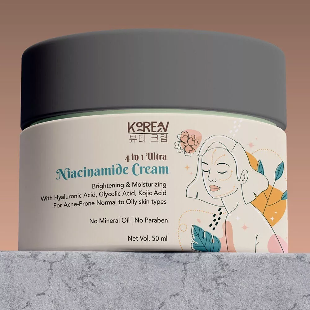 50ml Niacinamide Vitamin Cream Whitening Repair Face Cream Glowing Skin Whitenin