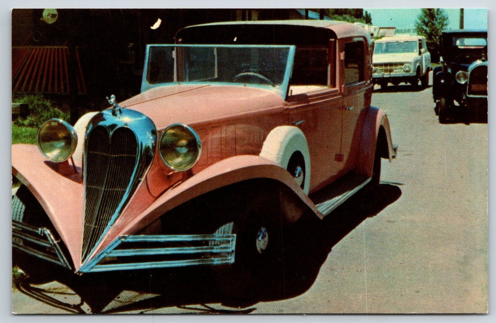 Denver Colorado~Forney Transportation Museum~1934 Brewster~1960s Postcard