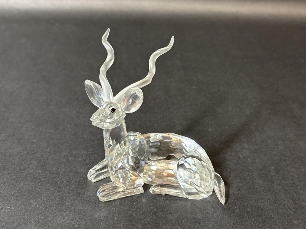 Swarovski Kudu Deer SCS 1994 Inspiration Africa Crystal Figurine No Box