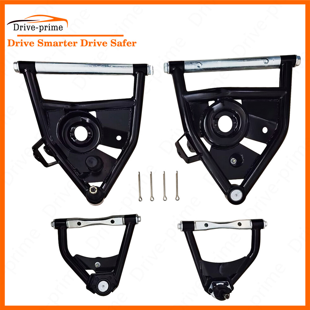 4Pcs Tubular Upper & Lower Control Arms for 1963-1970 Chevy/GMC C10