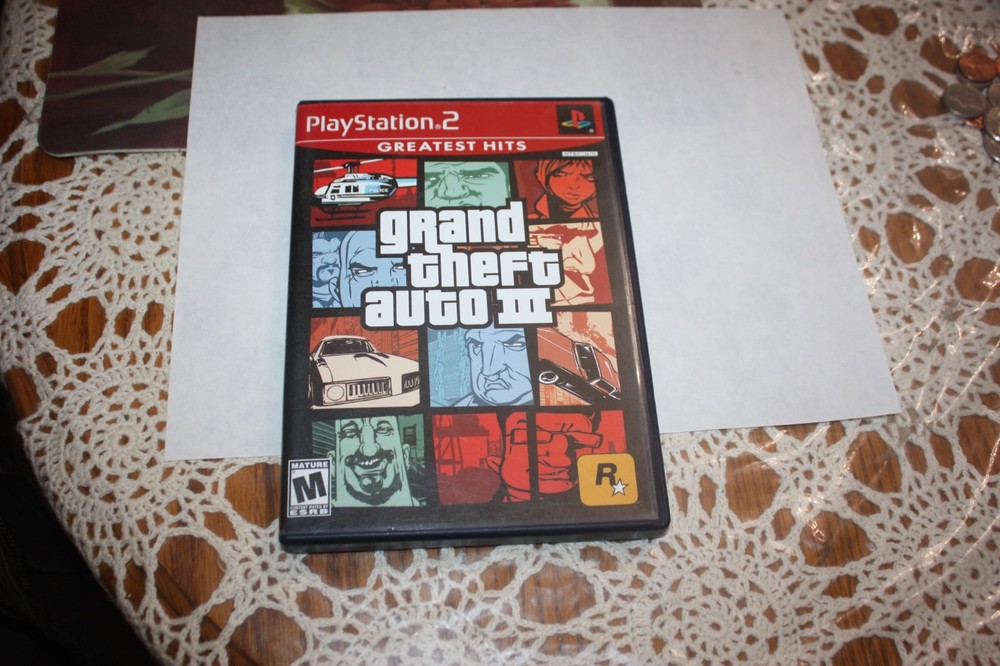 Grand Theft Auto: The Trilogy (Sony PS2,greatest hits 2006) COMPLETE & TESTED