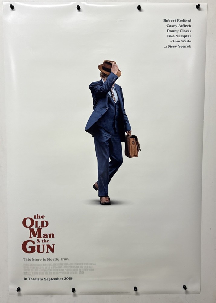 2018 the Old Man & the Gun Original One Sheet Rolled D/S Movie Poster 27X40