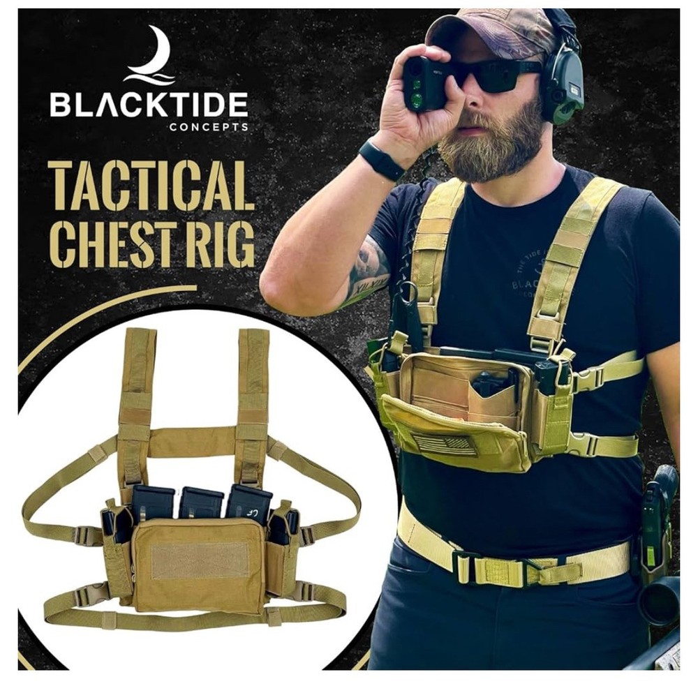 Tactical Chest Rig by Black Tide Concepts for Mobile Gear Storage