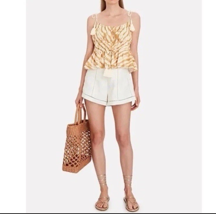 Ulla Johnson Sand Tiedye Rio Top Size 4