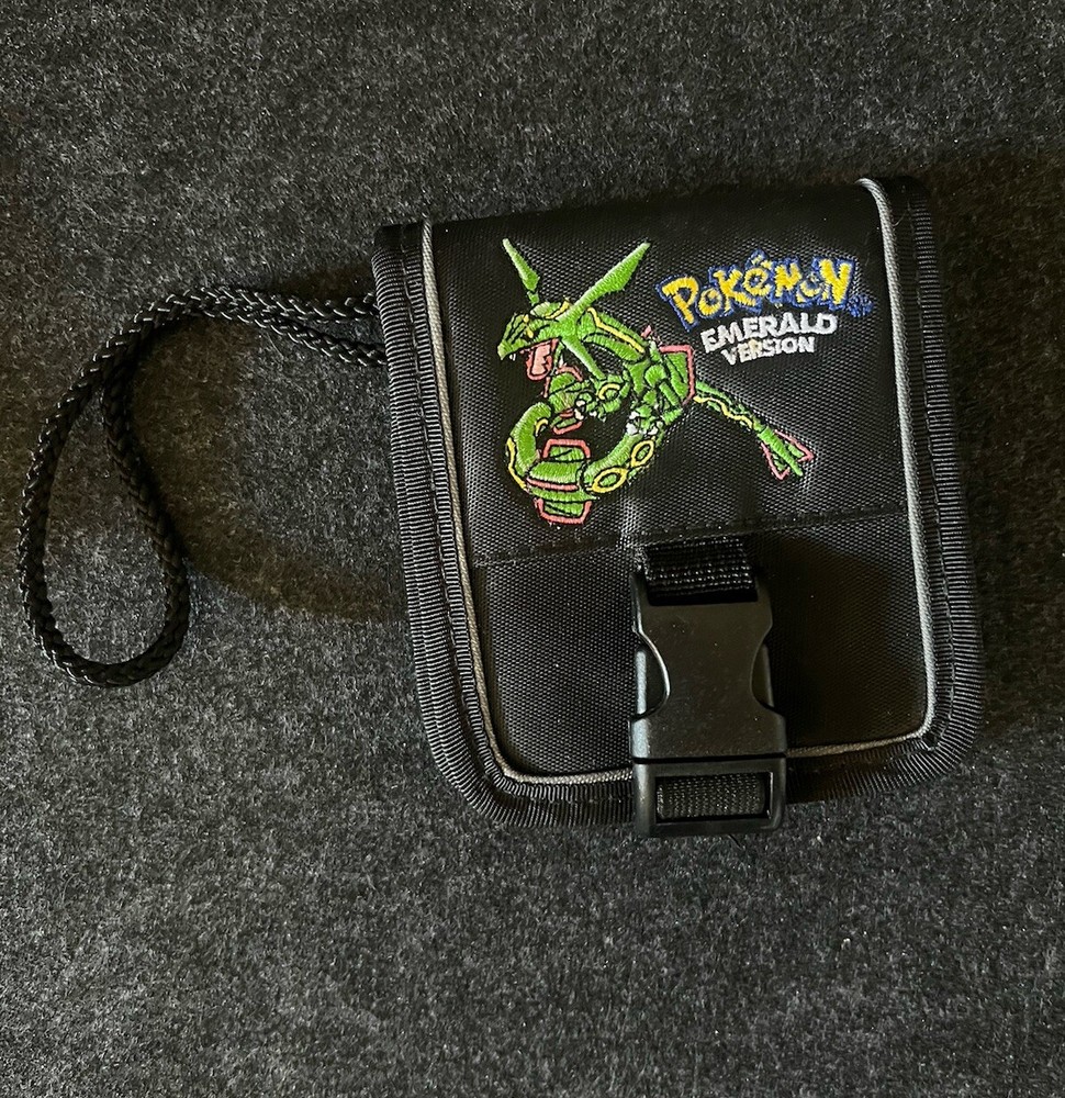 Pokemon: Emerald Version Limited-Edition Rayquaza Embroidered GBA Case Holder
