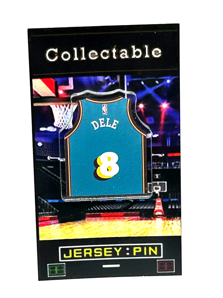 Detroit Pistons Bison Dele jersey lapel pin-Classic DP Collectable
