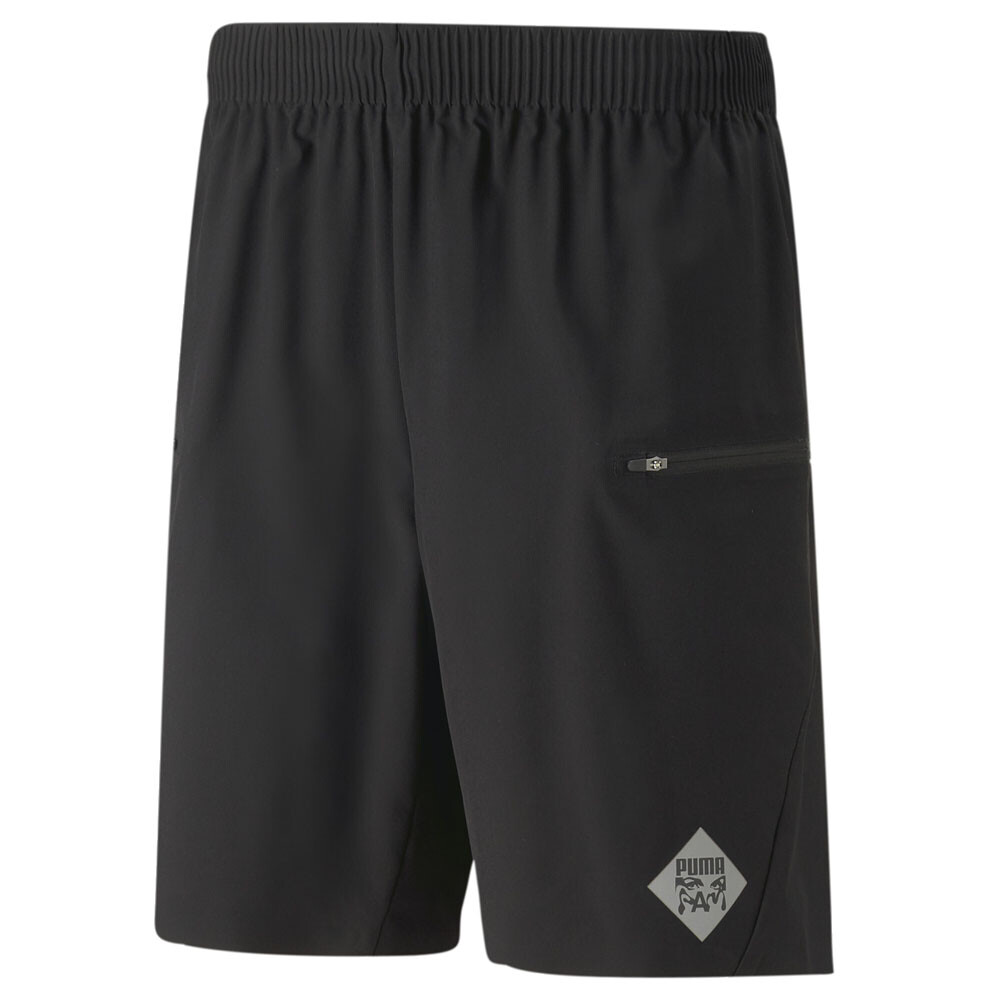 Puma P.A.M. Men's Trail Running Shorts Black Athletic Wear