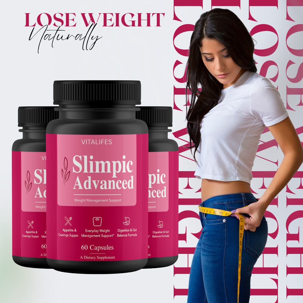 (3 Pack) Slimpic Advanced Energy & Fitness Formula VItamin Slim Pic Capsules