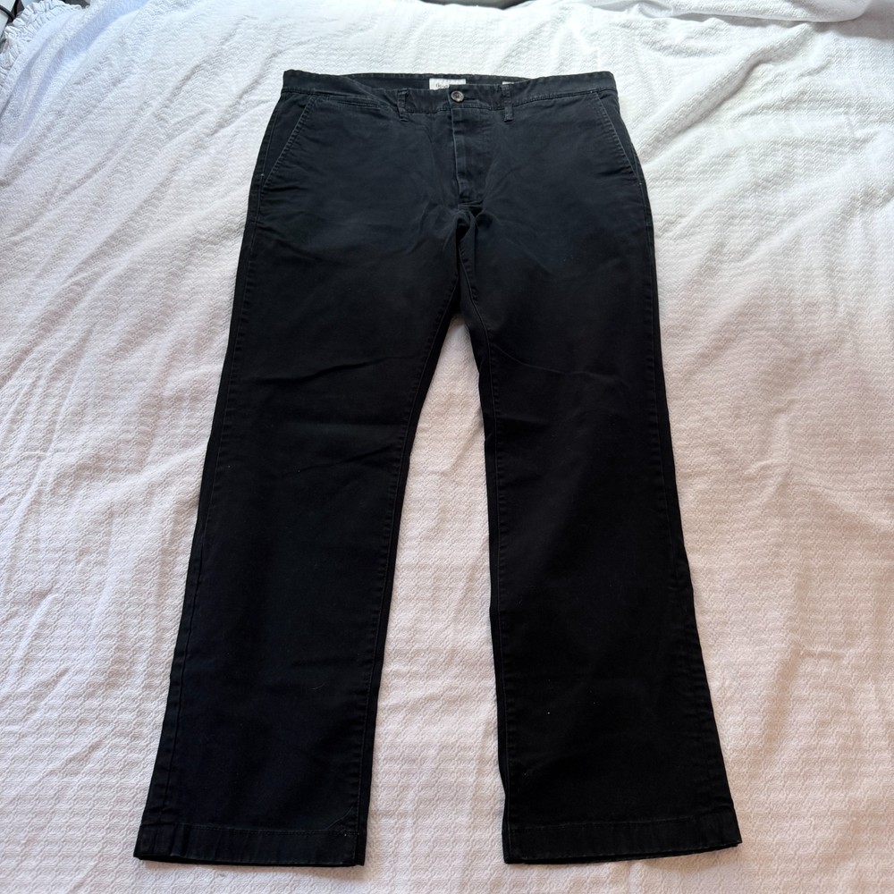 Goodfellow & Co Hennepin Chino Pants Men's 36x30 Black Slim Fit Stretch Casual