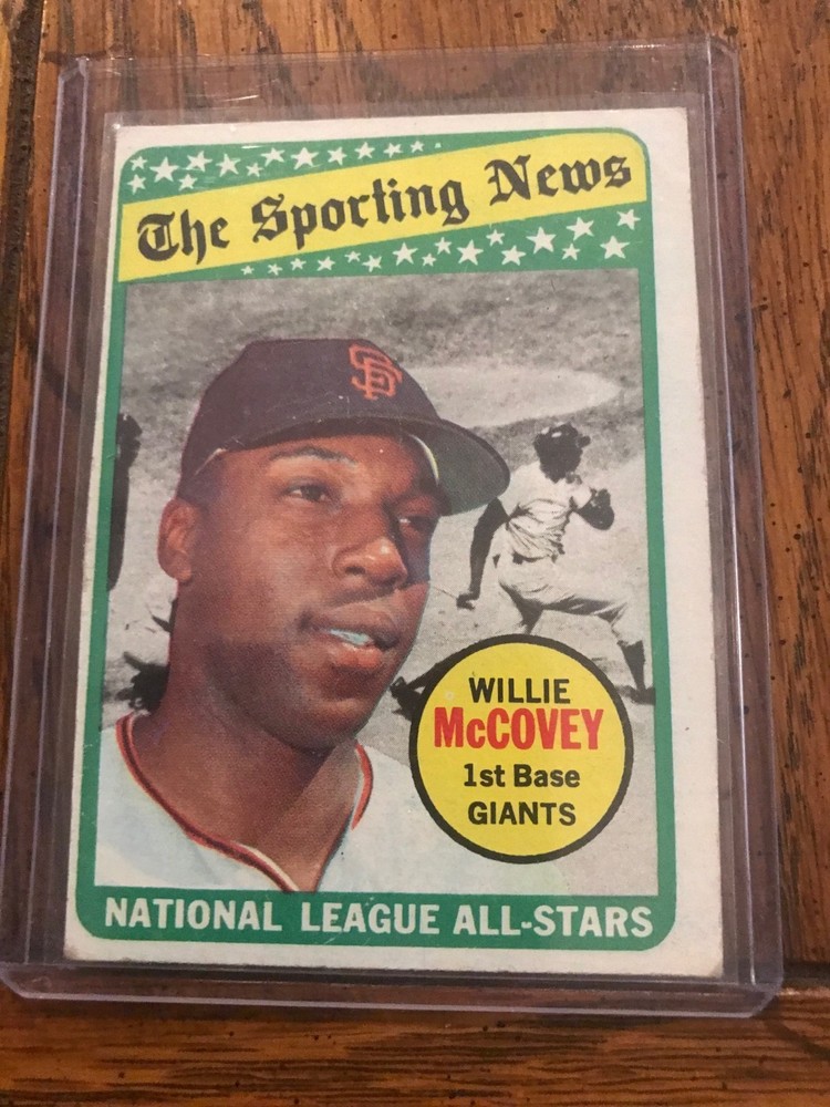 Willie McCovey All Star 1969 Topps Baseball Card